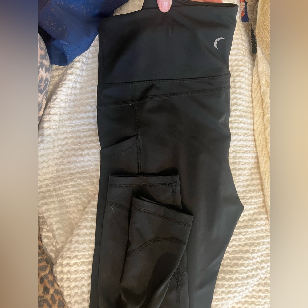 Zyia size 8 black leggings